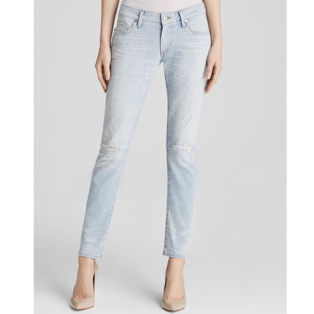 Citizens of Humanity Racer light wash ankle jeans